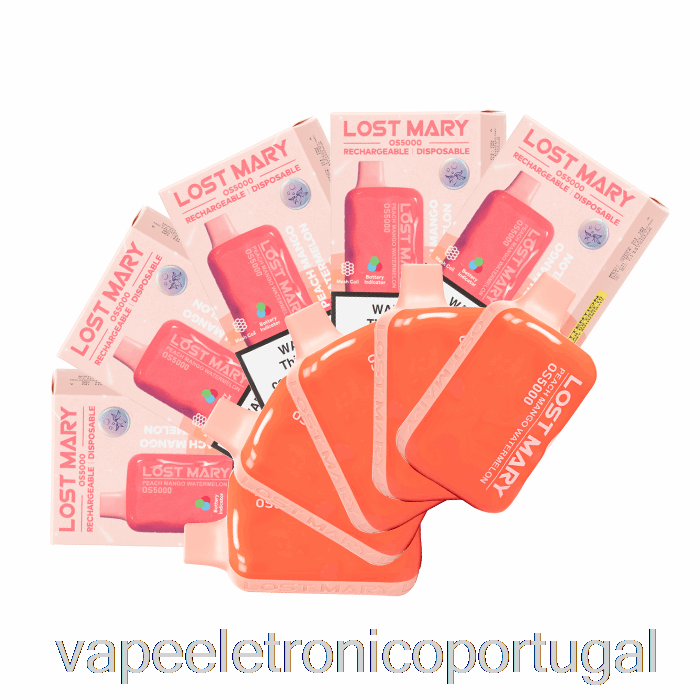 Vape Eletrônico [pacote Com 10] Perdeu Mary Os5000 Descartável